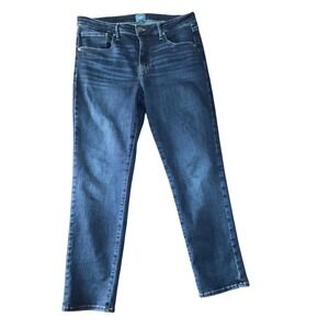 Jag Jeans Ruby Straight Leg Jeans Womens 14 Dark Wash Denim Stretch Blue Pants